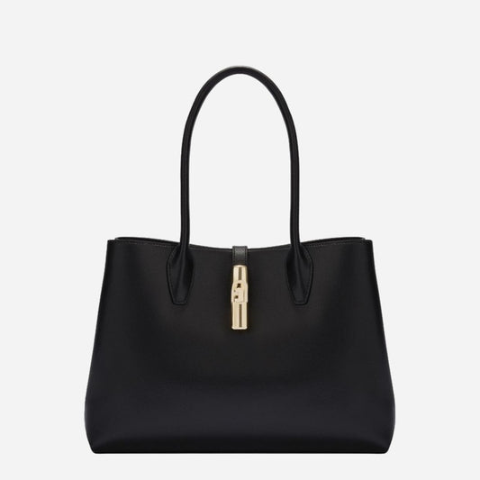 FURLA Furla Debby Borsa A Spalla Large Nero 