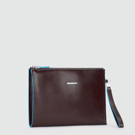 PIQUADRO Pochette uomo porta iPad®mini in pelle Mogano 