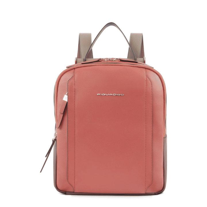 PIQUADRO Zaino donna porta iPad®Pro 12,9" arancio/marrone 