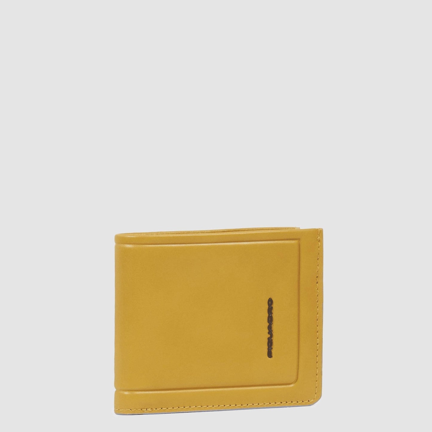 PIQUADRO Portafoglio uomo con porta documenti rimovibile Giallo 