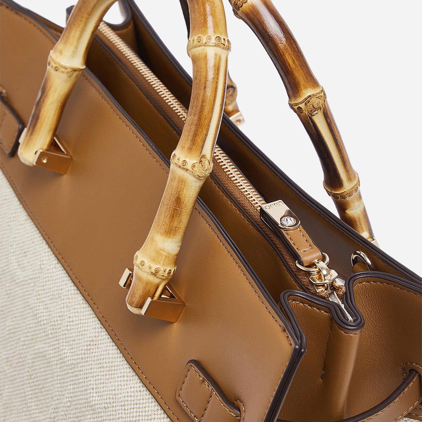 LIU JO Borsa media con charms Naturale 
