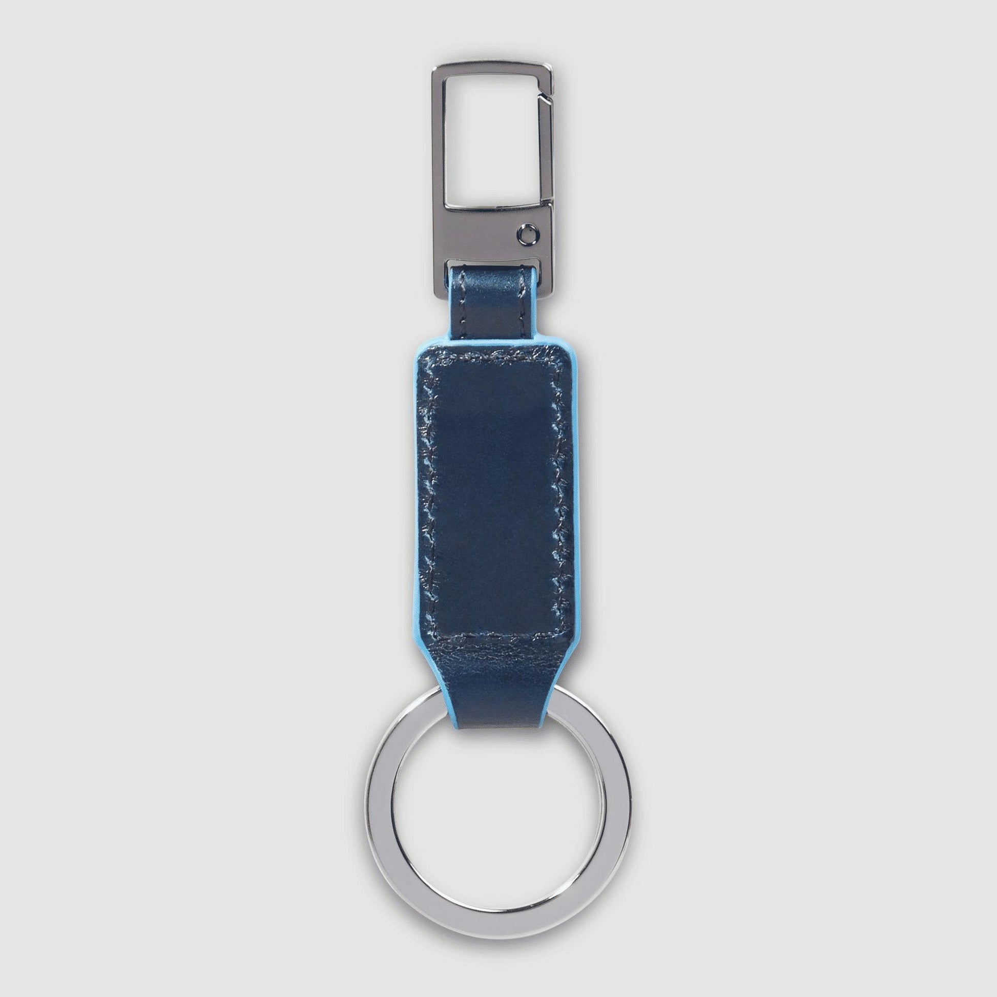 PIQUADRO Portachiavi in pelle BLU2 