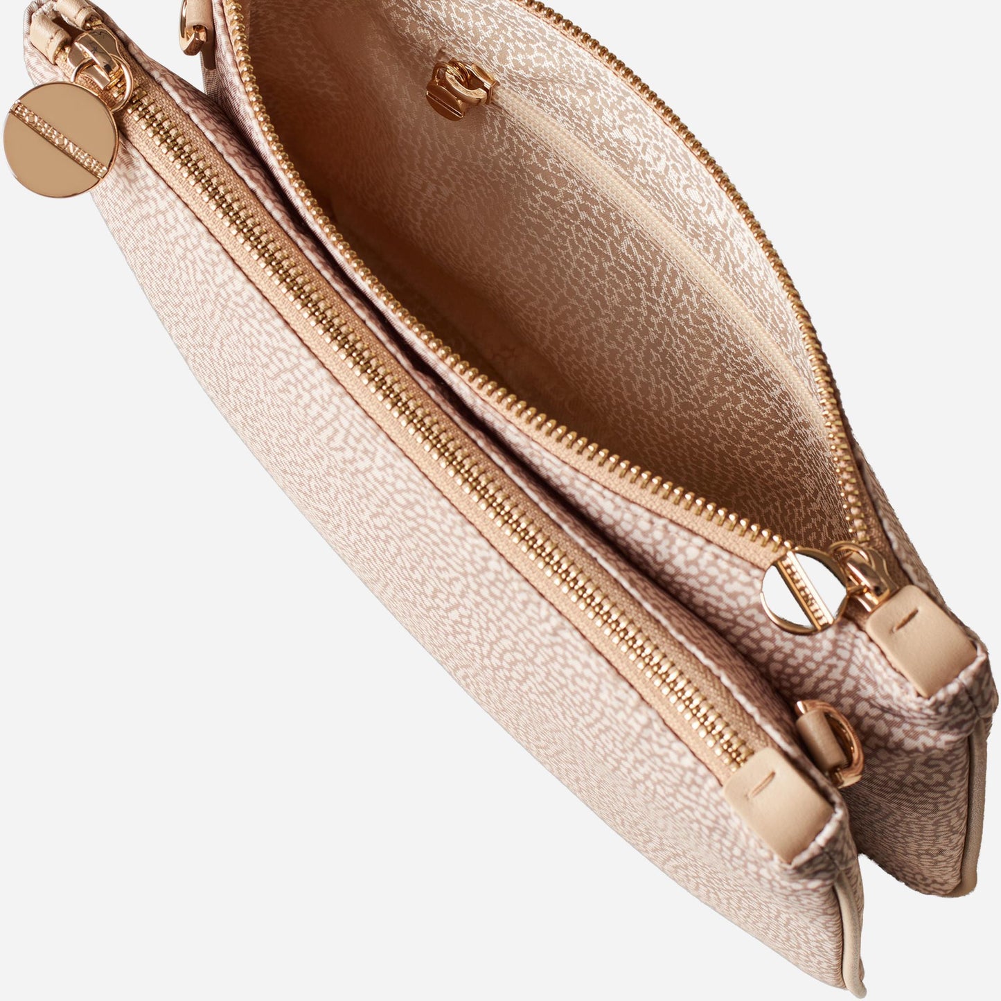 borbonese LUNA BAG SMALL Sabbia 