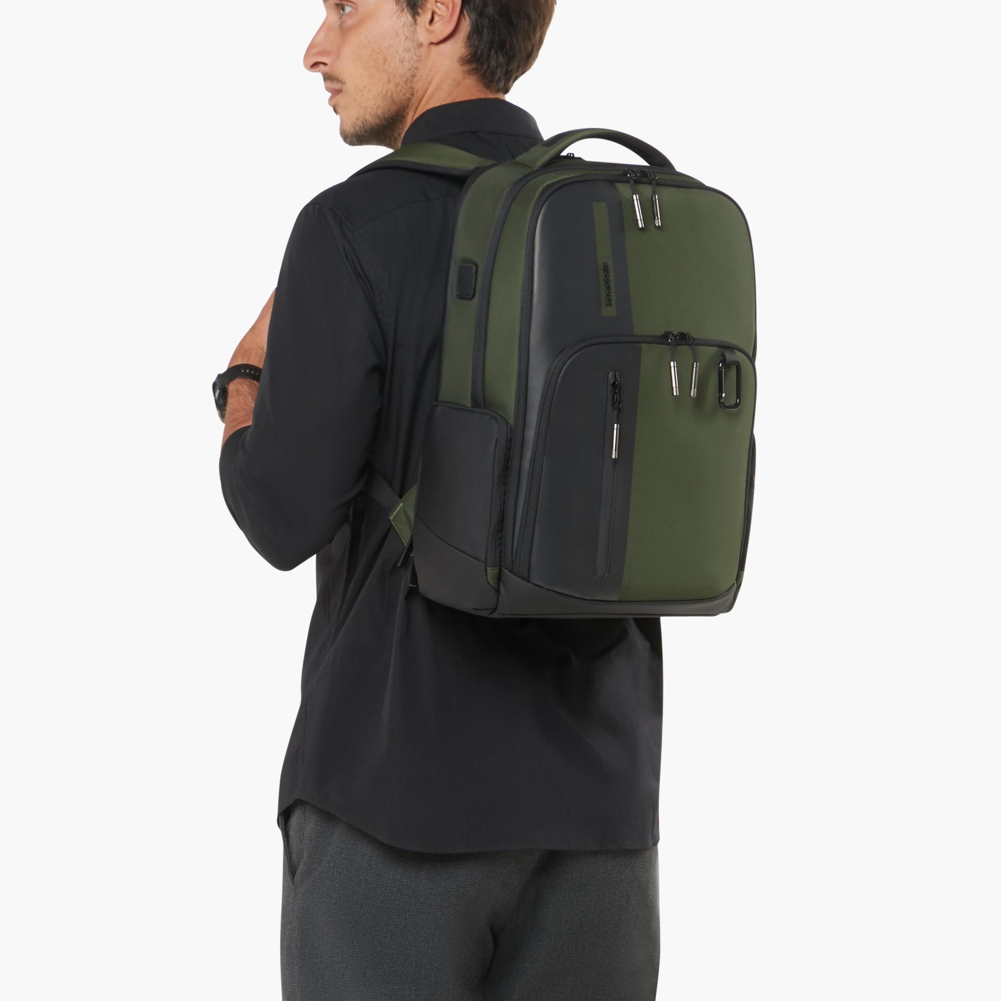 Samsonite BIZ2GO Zaino porta PC 15.6" EARTH GREEN 