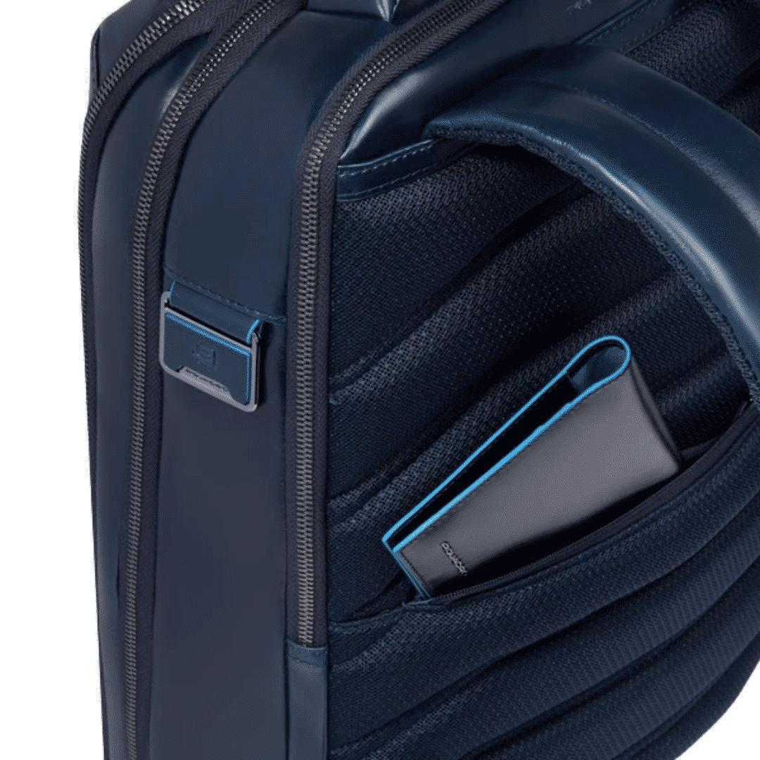 PIQUADRO Zaino da viaggio fast-check porta pc e iPad®Pro BLU2 