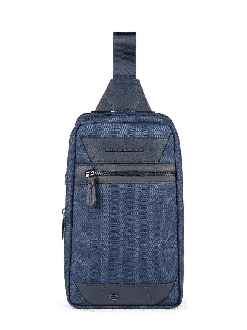 PIQUADRO Monospalla porta iPad®mini Blu 