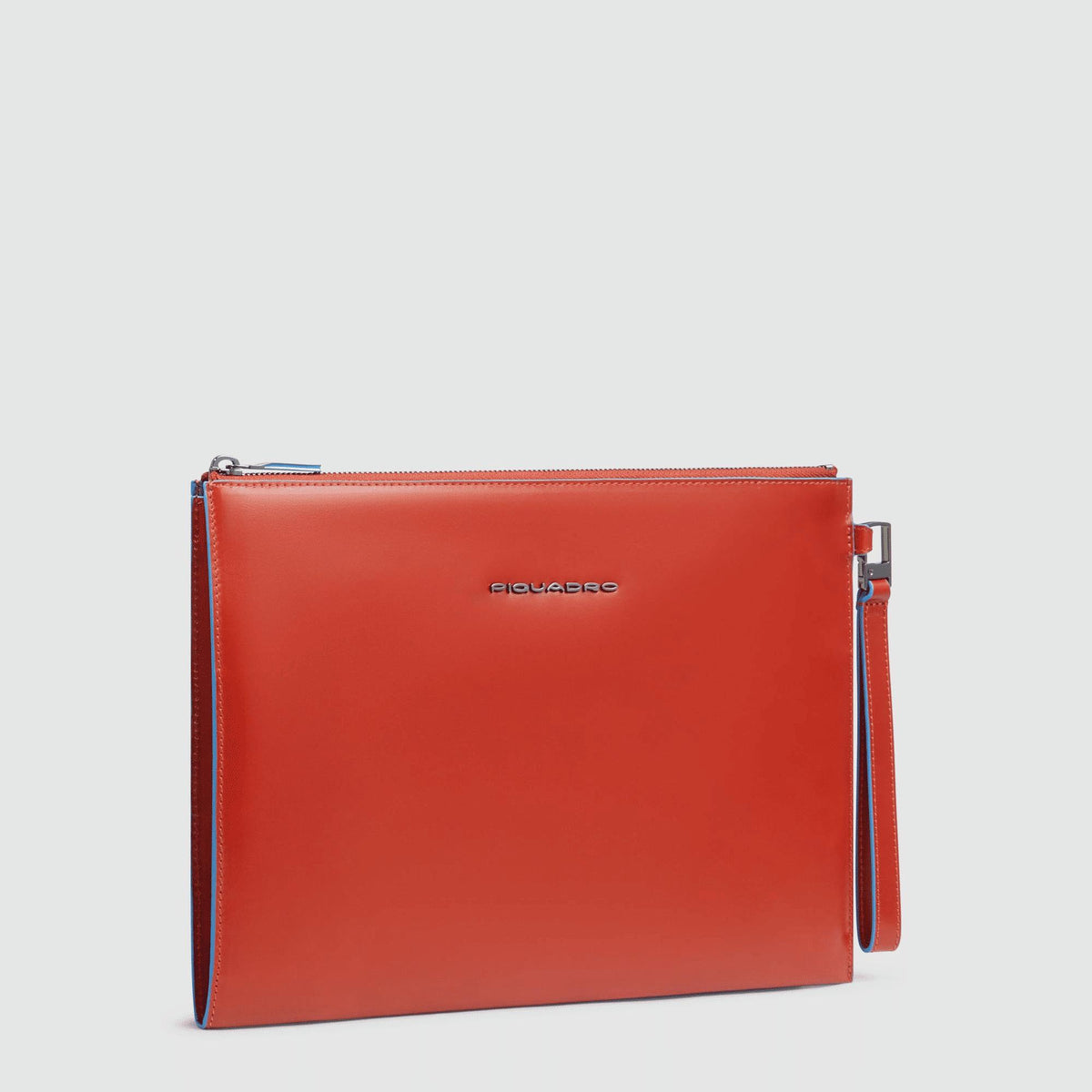 PIQUADRO Pochette uomo porta iPad® in pelle con polsiera cuoio 4 