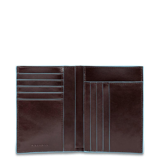 PIQUADRO Portafoglio uomo verticale Mogano 
