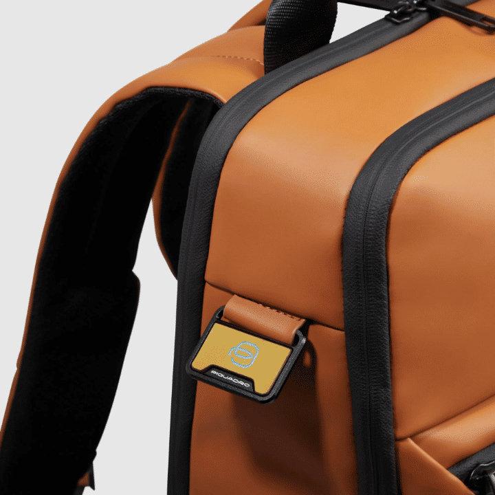 PIQUADRO Zaino per computer e iPad® Cuoio 