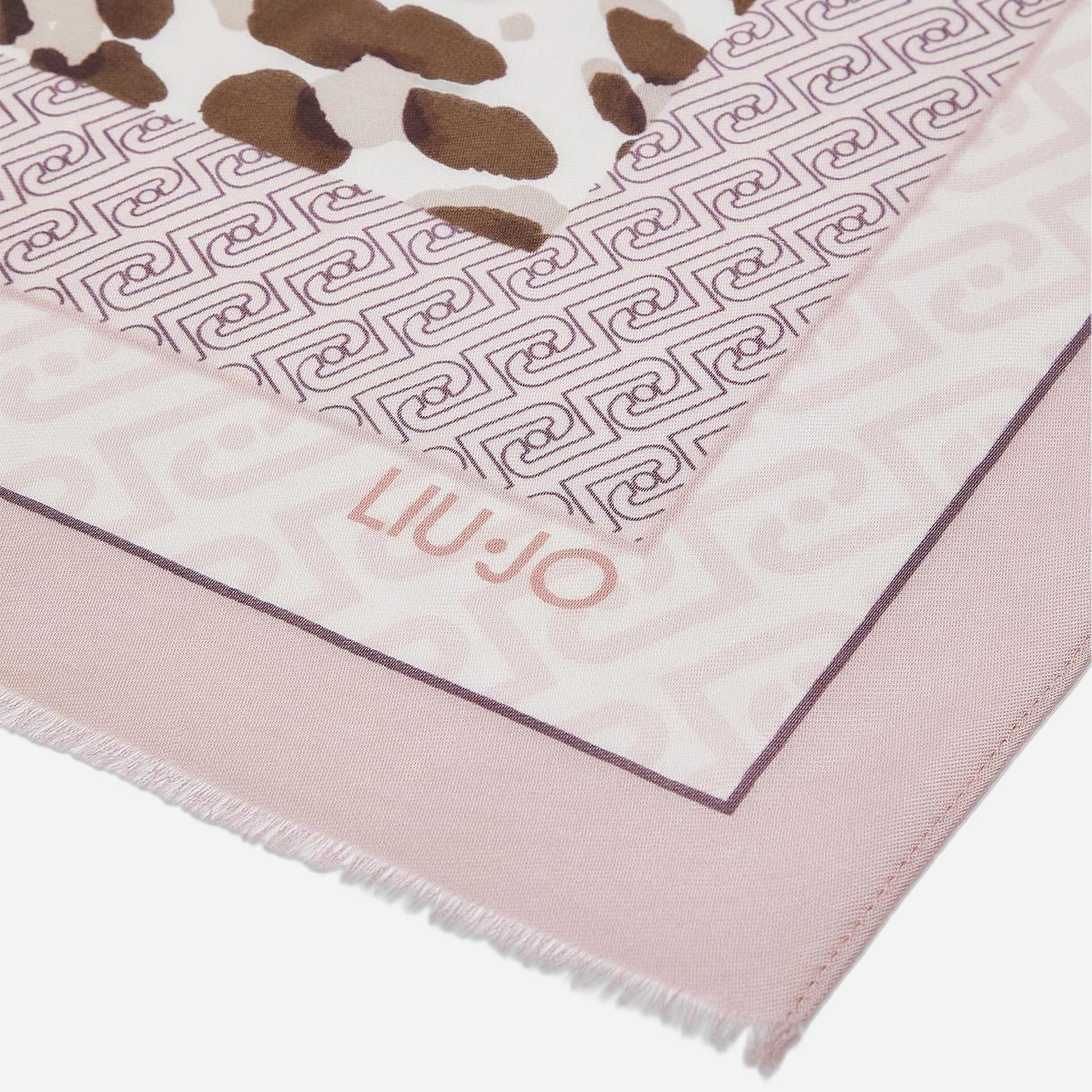 LIU JO Stola animalier Soft peony 