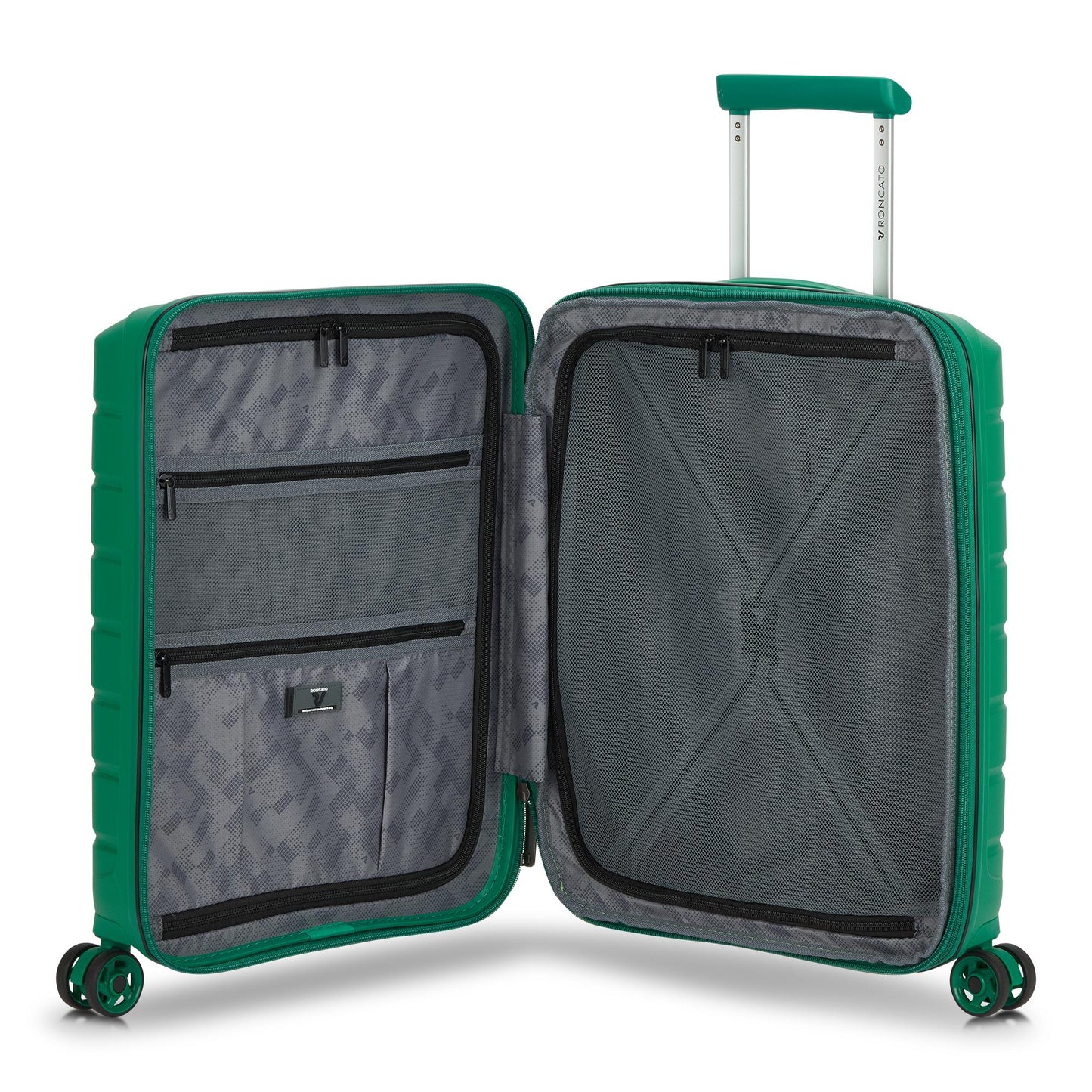 RONCATO Trolley Bagaglio a mano B-FLYING Verde brillante 