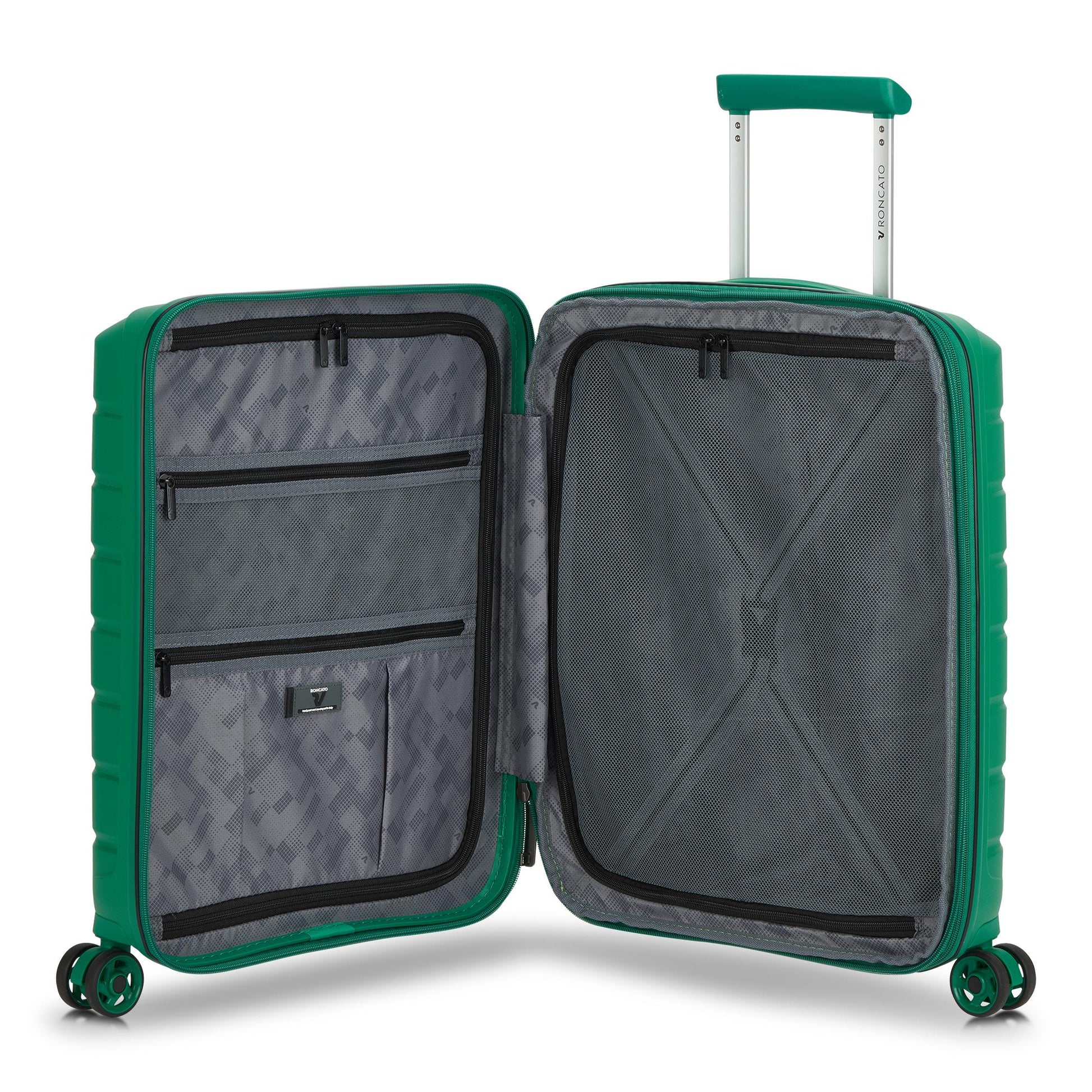 RONCATO Trolley Bagaglio a mano B-FLYING Verde brillante 