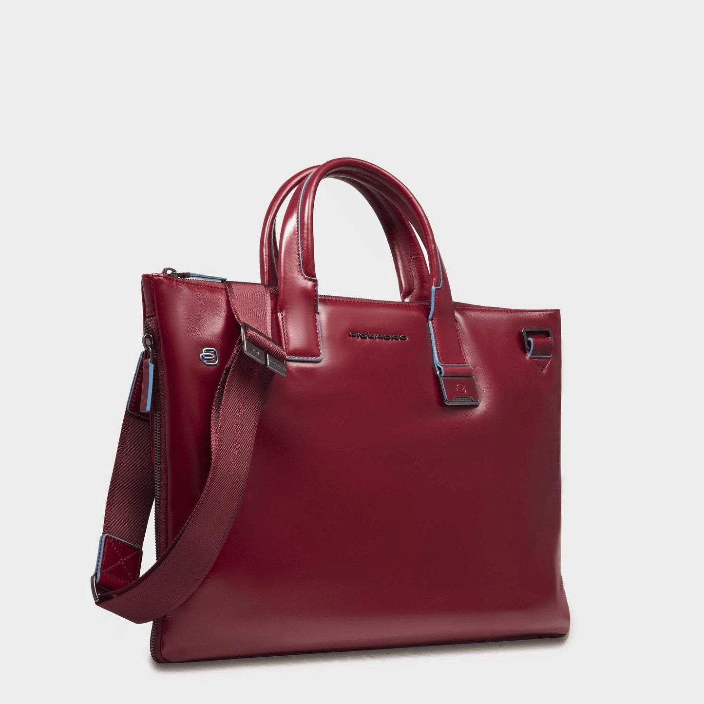 PIQUADRO Borsa sottile porta pc e porta iPad® in pelle Rosso 