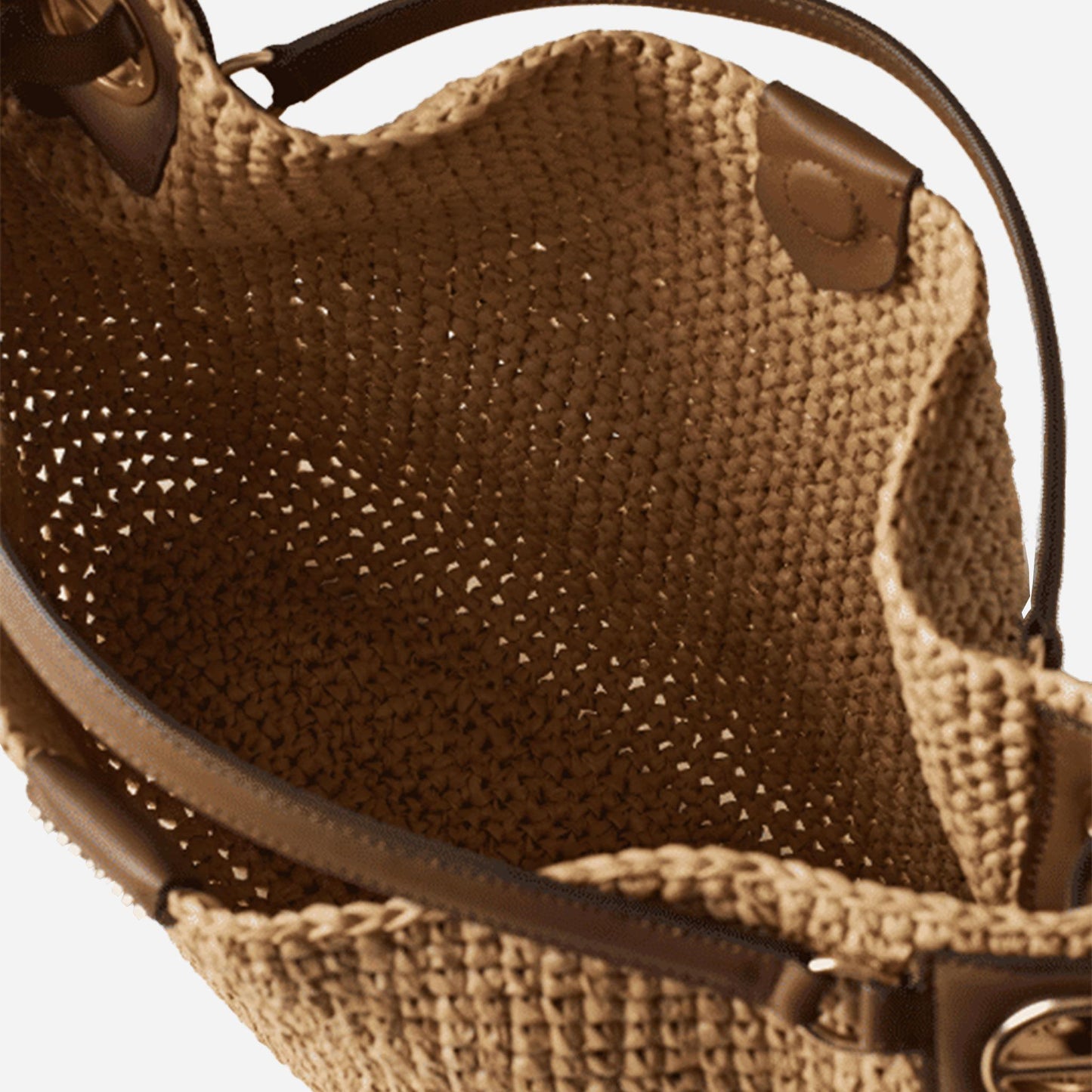borbonese LONDON BORSA SHOPPING LARGE NATURALE/COGNAC 
