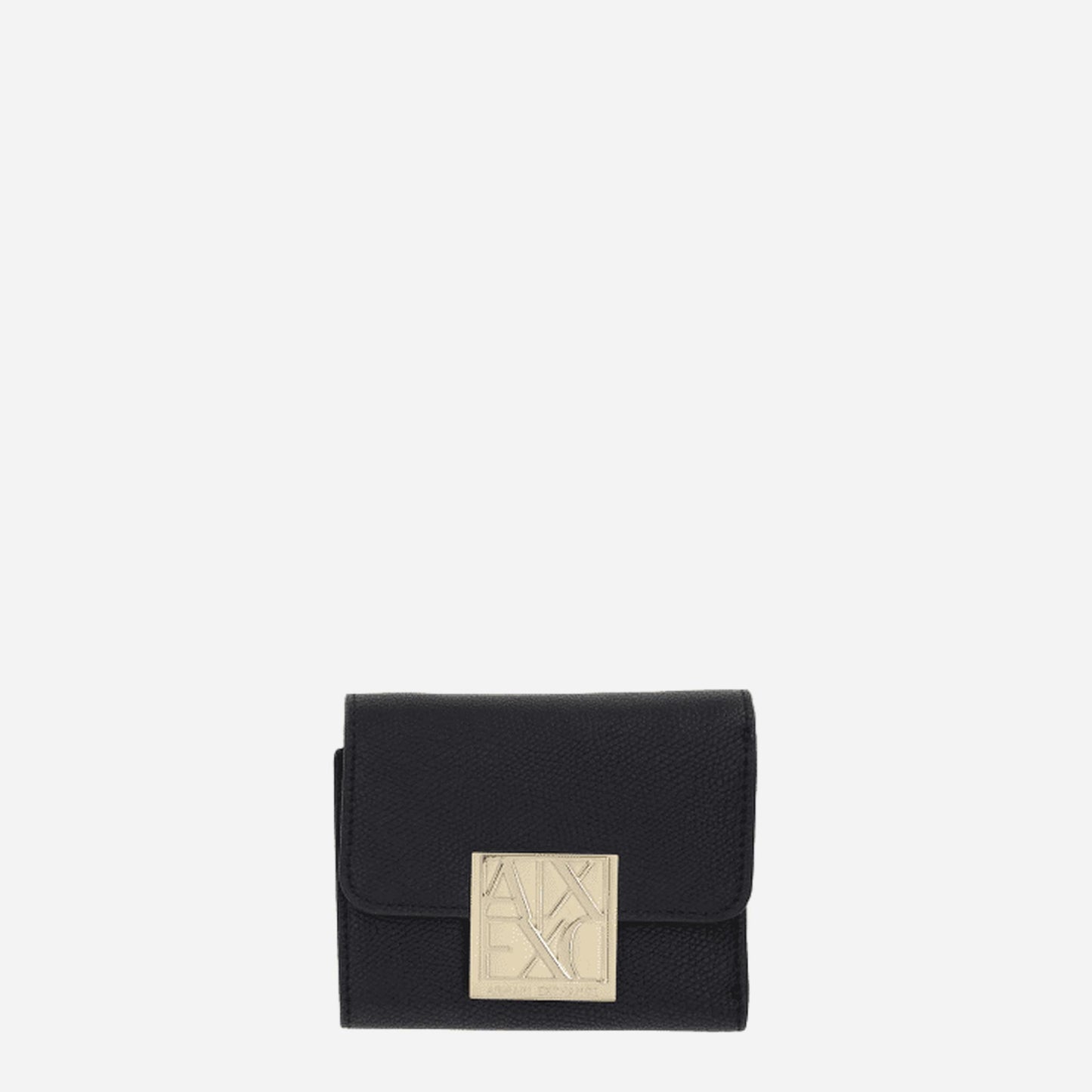 ARMANI EXCHANGE Portafoglio piccolo in pelle sintetica BLACK 