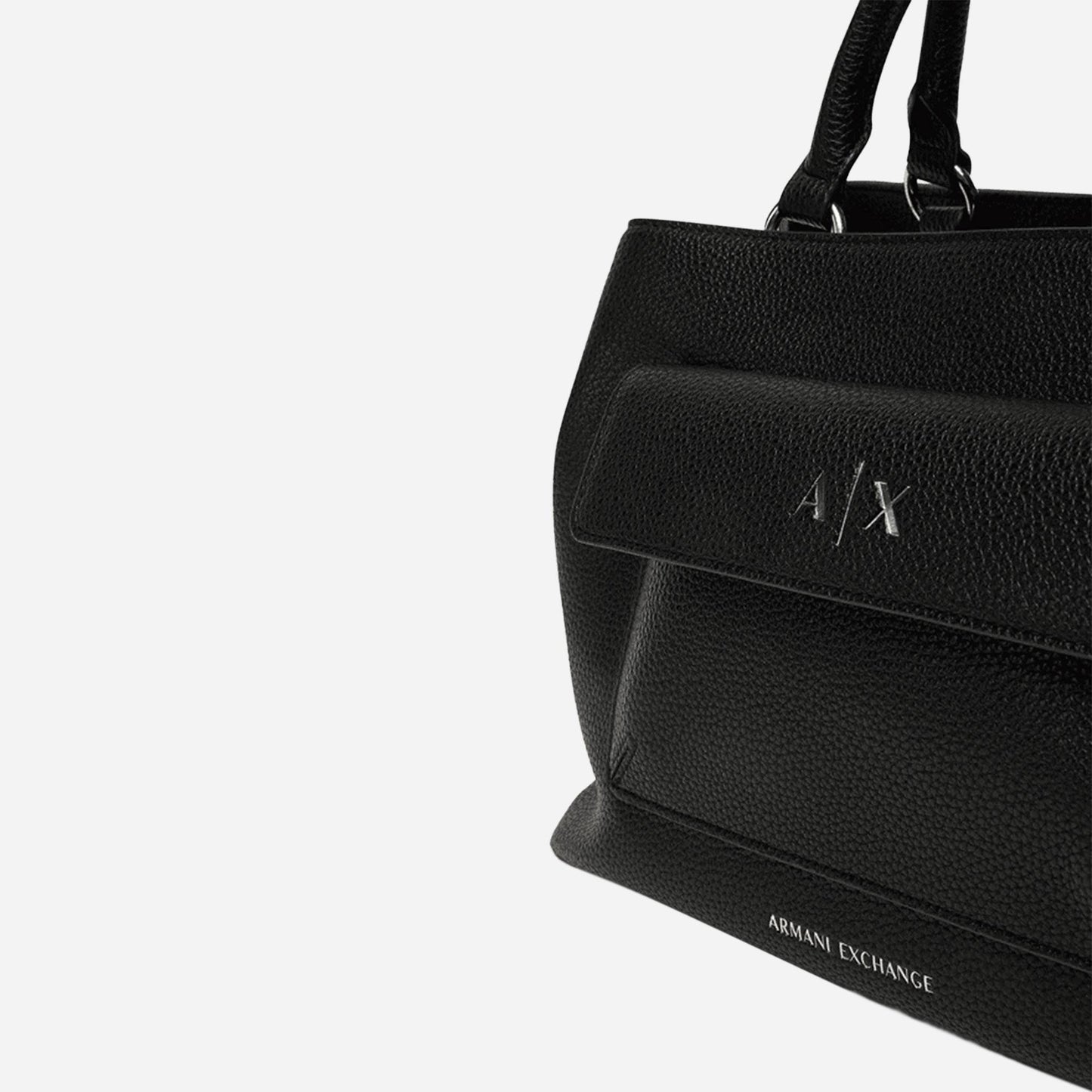 ARMANI EXCHANGE Borsa a mano media BLACK 