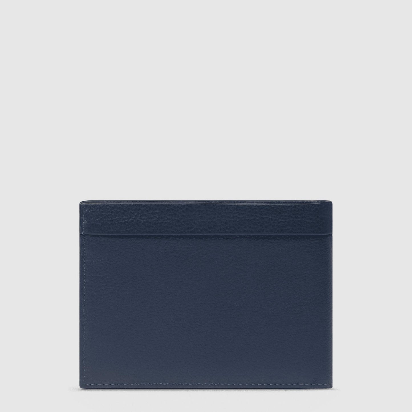 PIQUADRO Portafogli uomo in pelle con portamonete Blu 