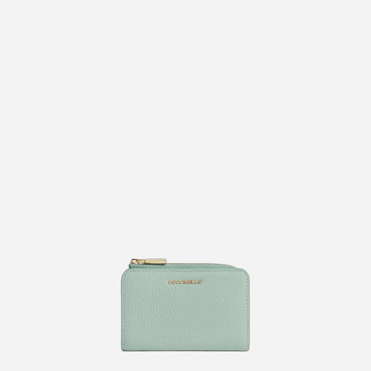 coccinelle Metallic Small AQUAMARINE 