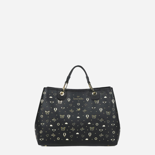 Braccialini Beth Strass Nero 