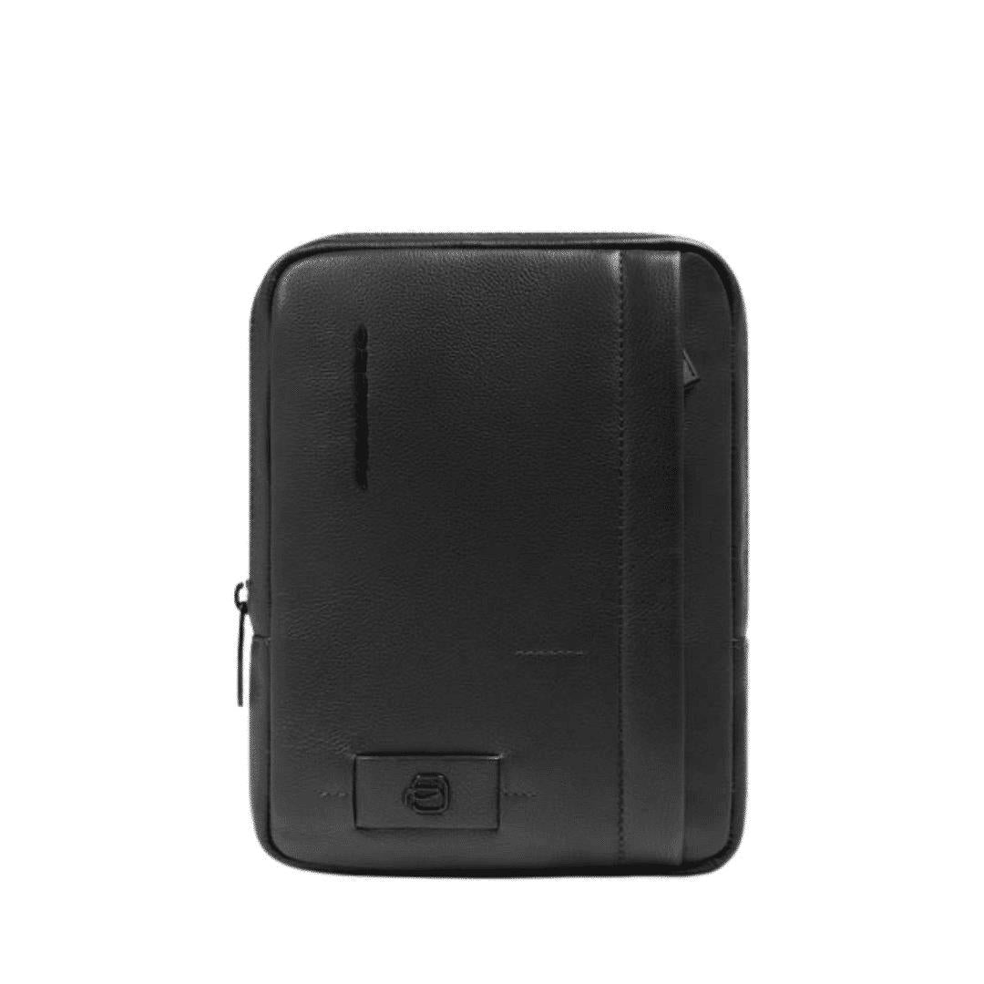 PIQUADRO Borsello organizzato con scomparto porta iPad®mini Nero 