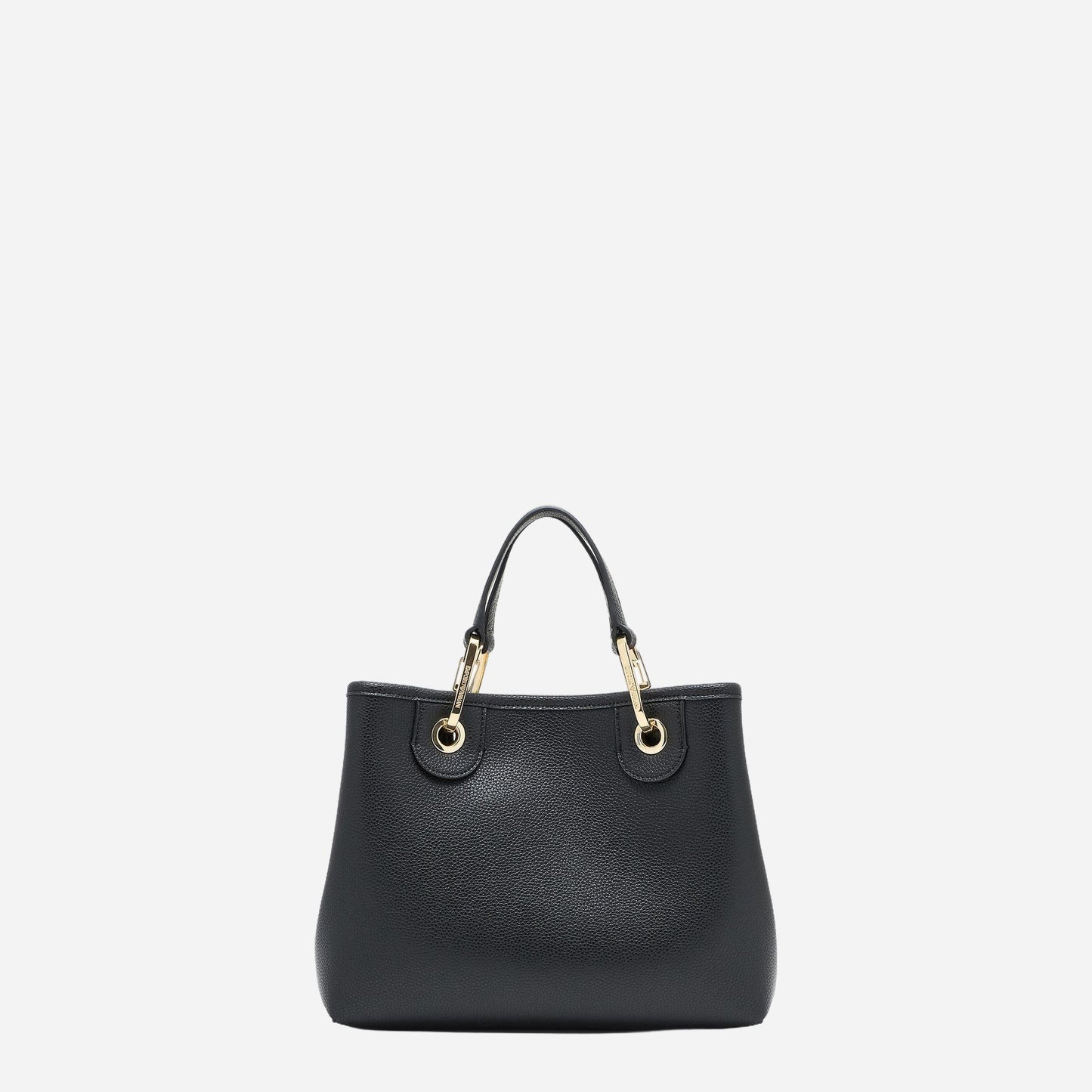 Emporio Armani SHOPPING BAG BLACK/ SILVER 