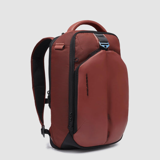 PIQUADRO Zaino porta PC 14'' Arancione 