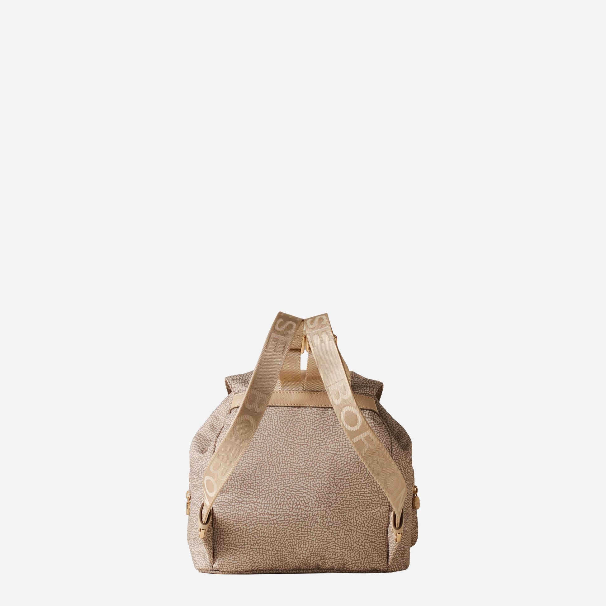 borbonese GEMINI ZAINO MEDIUM Sabbia 