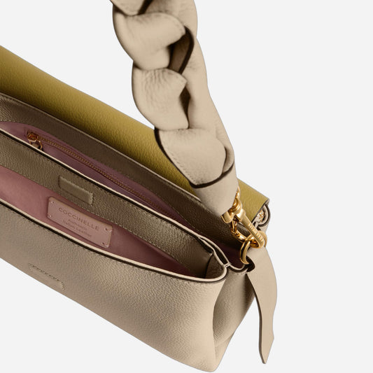 coccinelle Boheme Small SANDSHE/SEAGRAS 