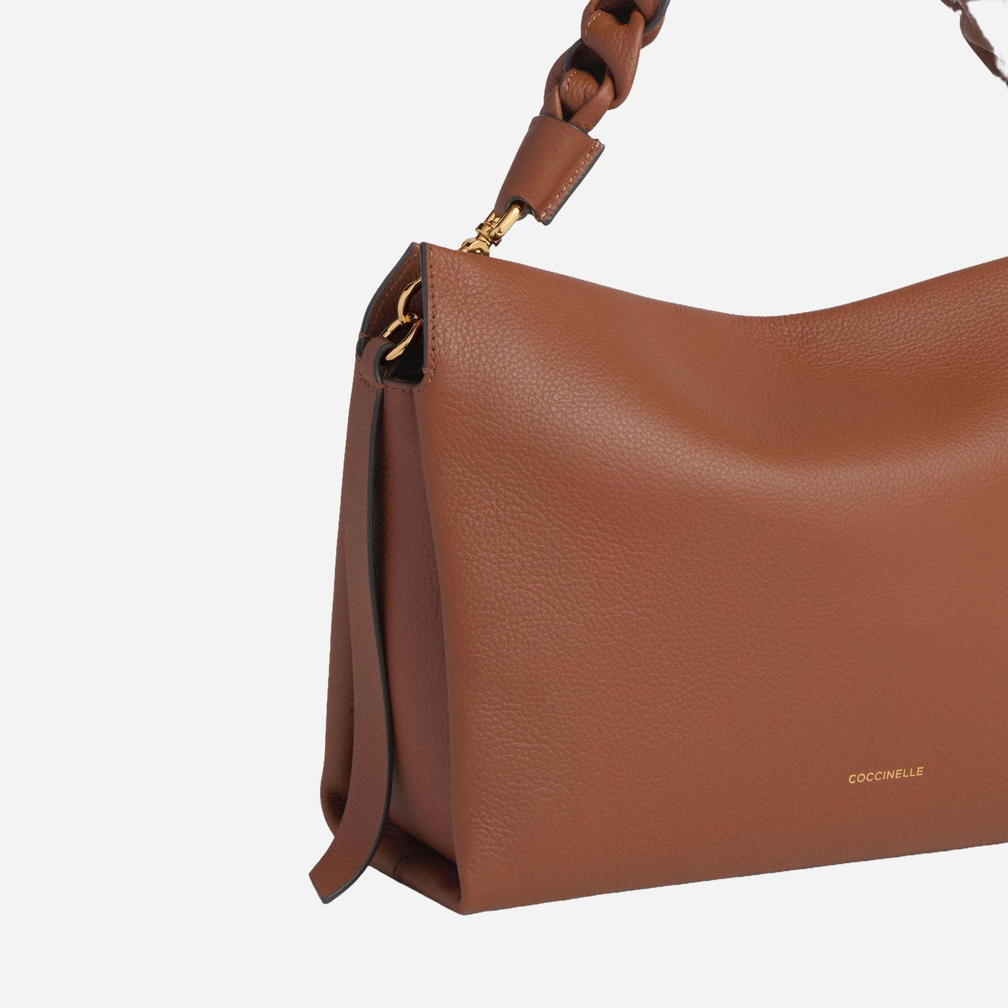 coccinelle Boheme Medium COGNAC/NOIR 