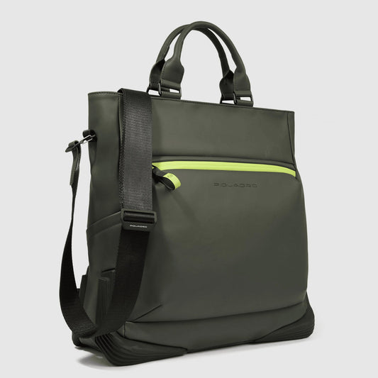 PIQUADRO Tote bag in tessuto Verde 
