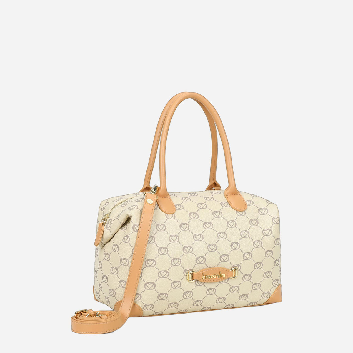 Braccialini Monogram Beige 