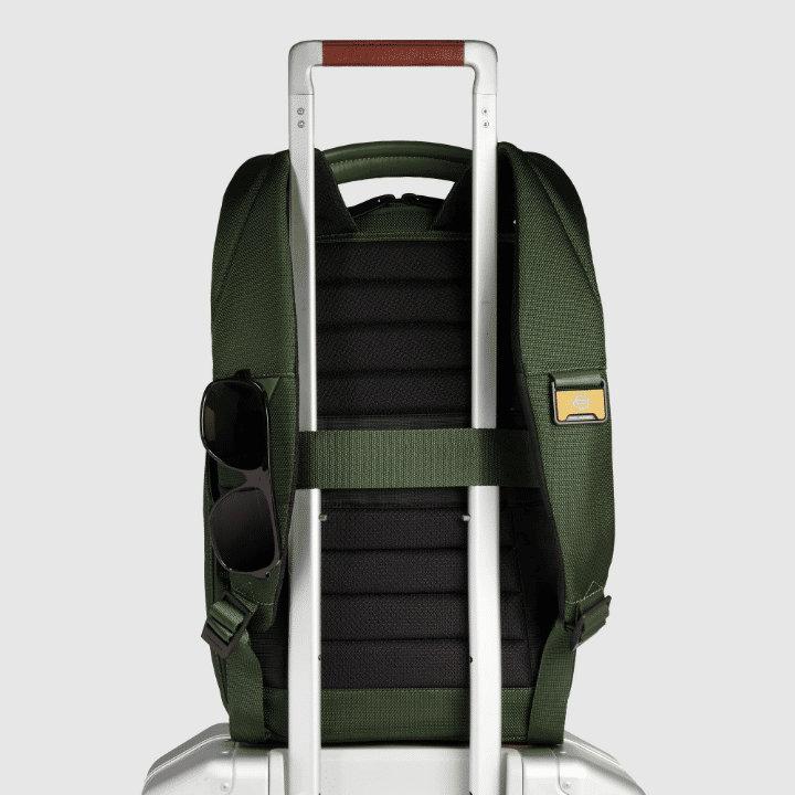 PIQUADRO Zaino porta PC 14' Verde 
