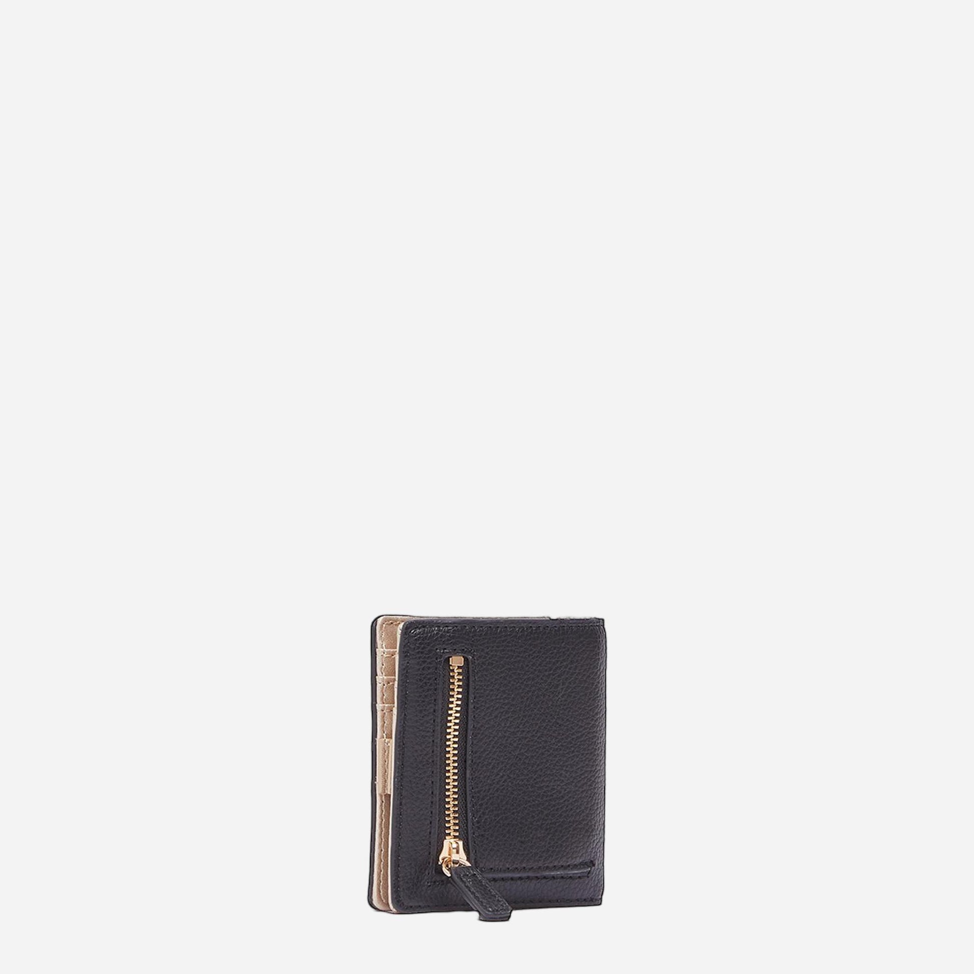 LIU JO Porta tessere con logo BLACK 