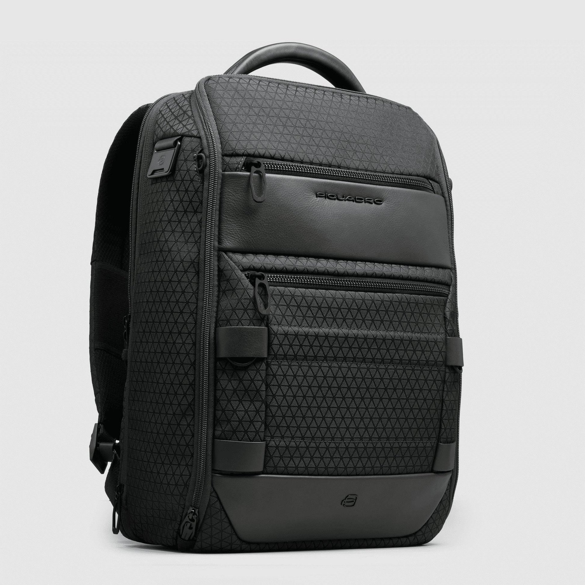 PIQUADRO Zaino da viaggio modulare porta pc e iPad® Verde 