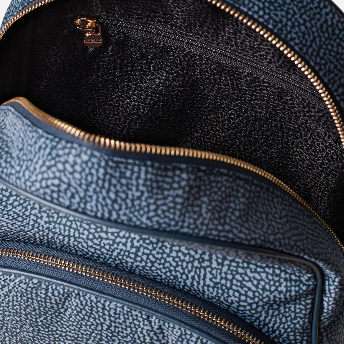borbonese ZAINO MEDIUM Blu lapis 