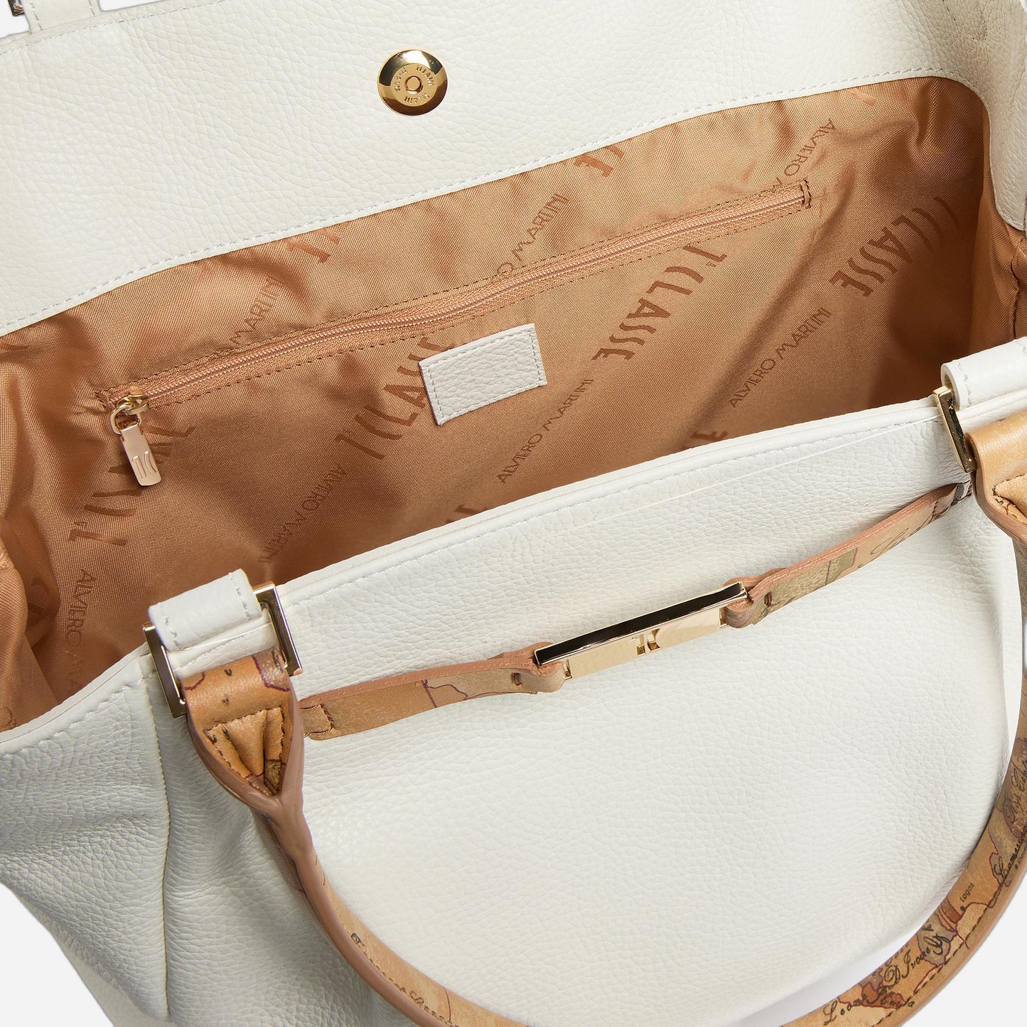 ALVIERO MARTINI Maxi Shopper Avorio 
