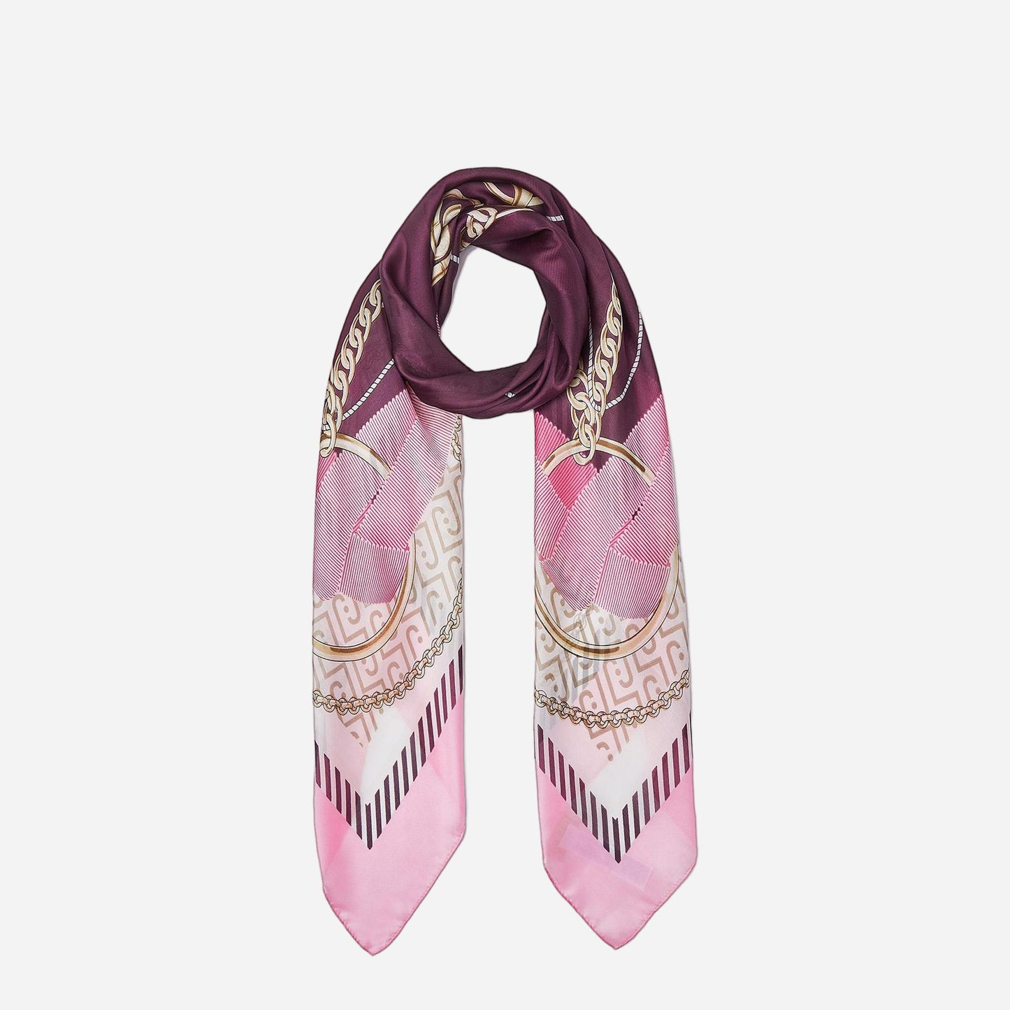 LIU JO Foulard con nastri Peaches 