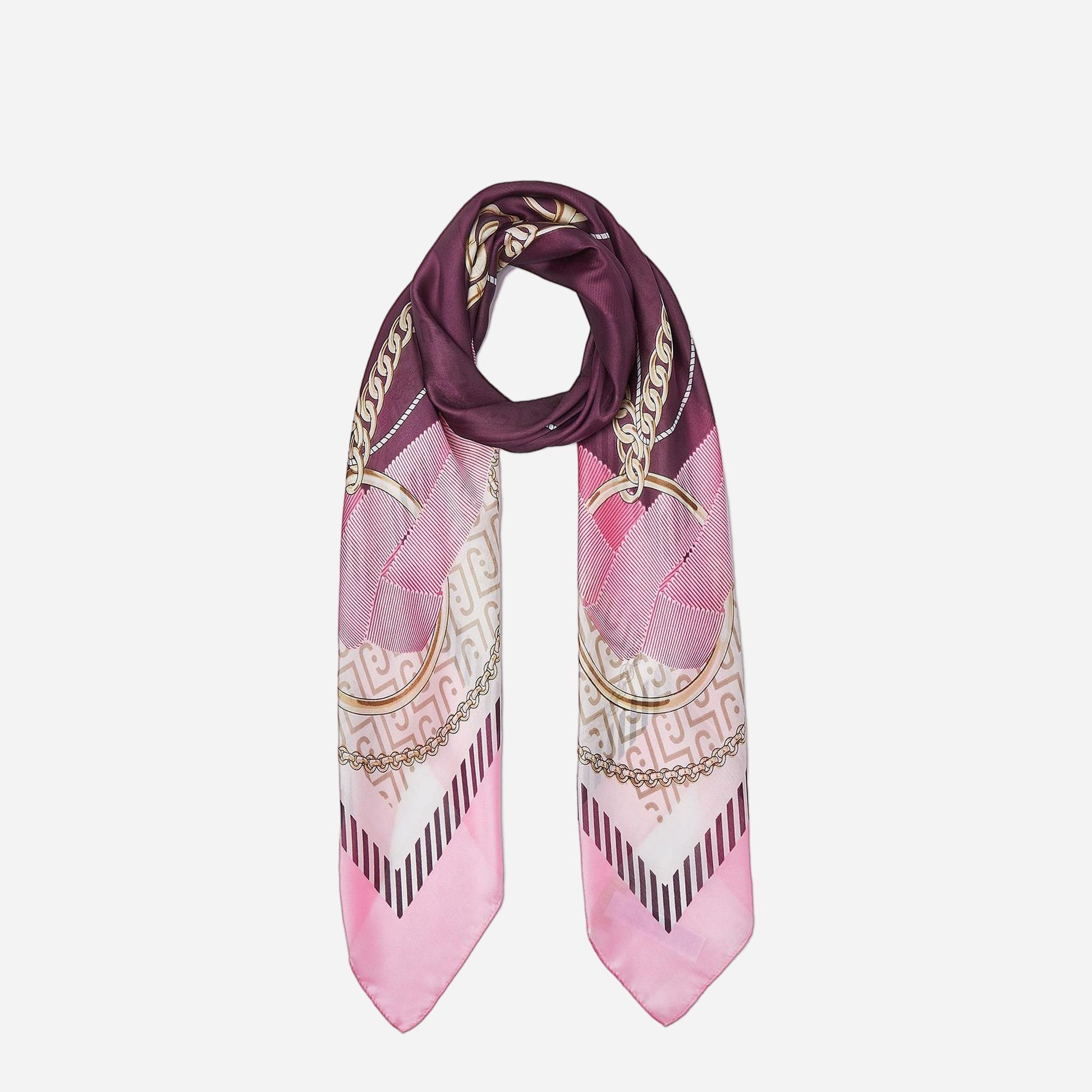LIU JO Foulard con nastri Peaches 
