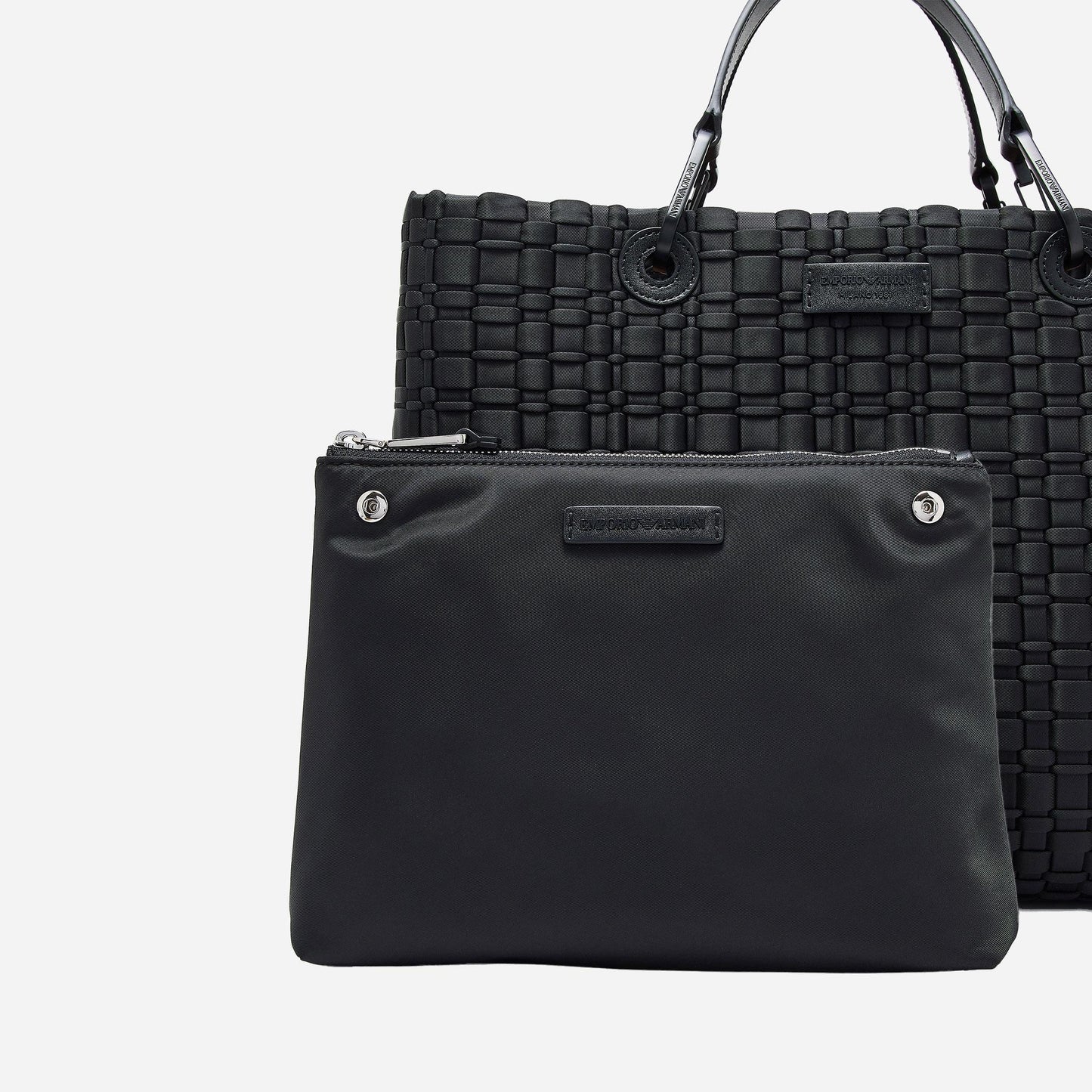 Emporio Armani SHOPPING BAG BLACK BEAUTY 