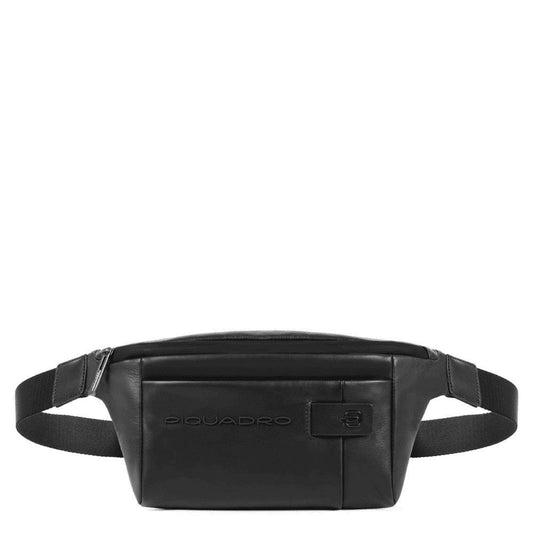 PIQUADRO Marsupio in pelle Nero 