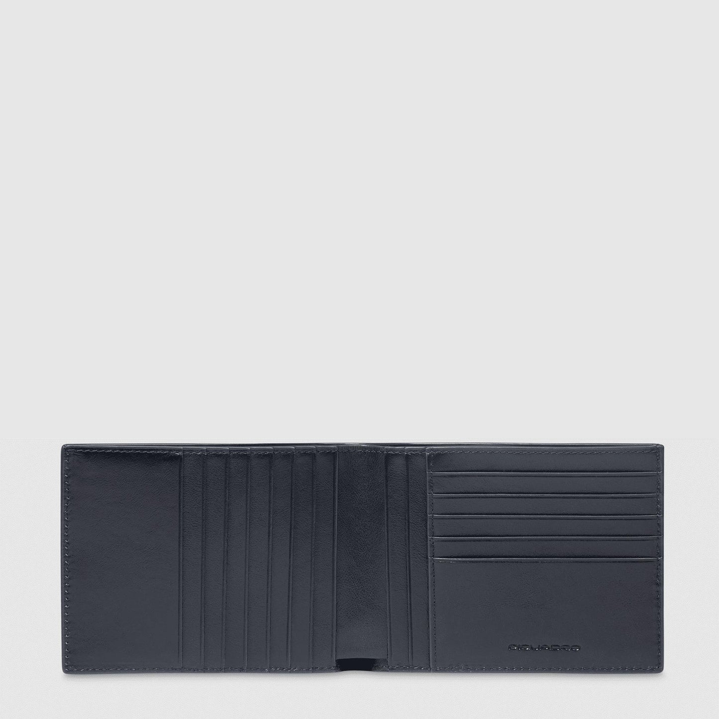 PIQUADRO Portafoglio uomo pelle,12 porta carte di credito Blu 