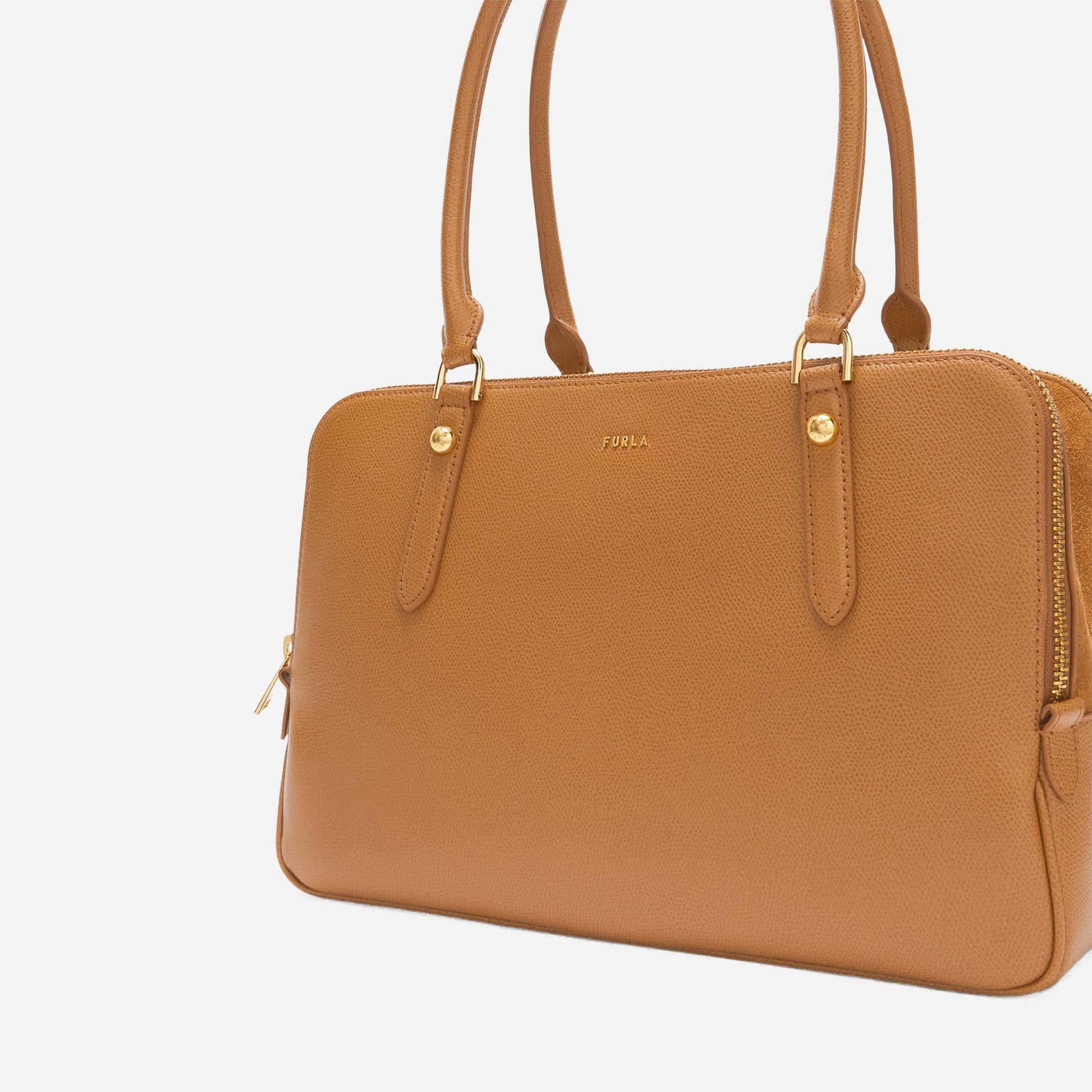 FURLA Furla Giulia Borsa Boston L Tabacco 