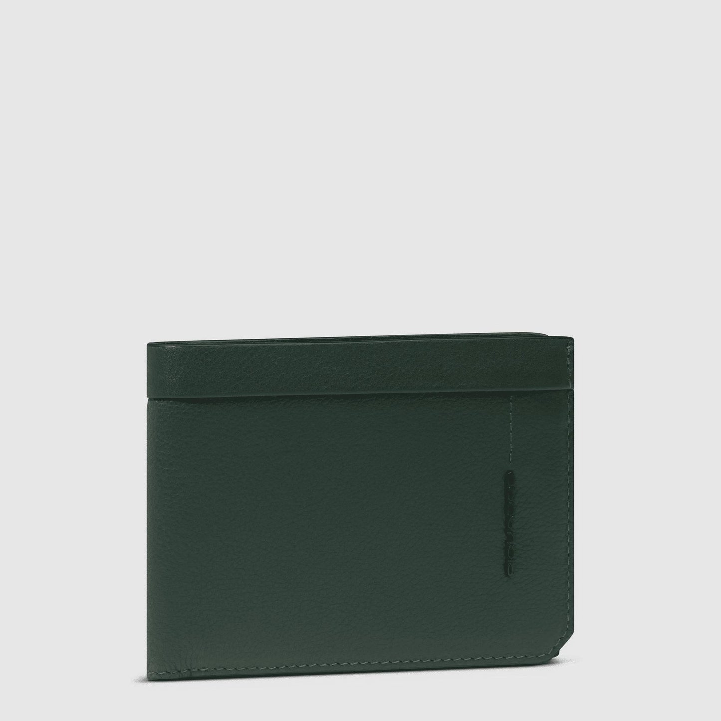 PIQUADRO Portafogli uomo in pelle con portamonete Verde 