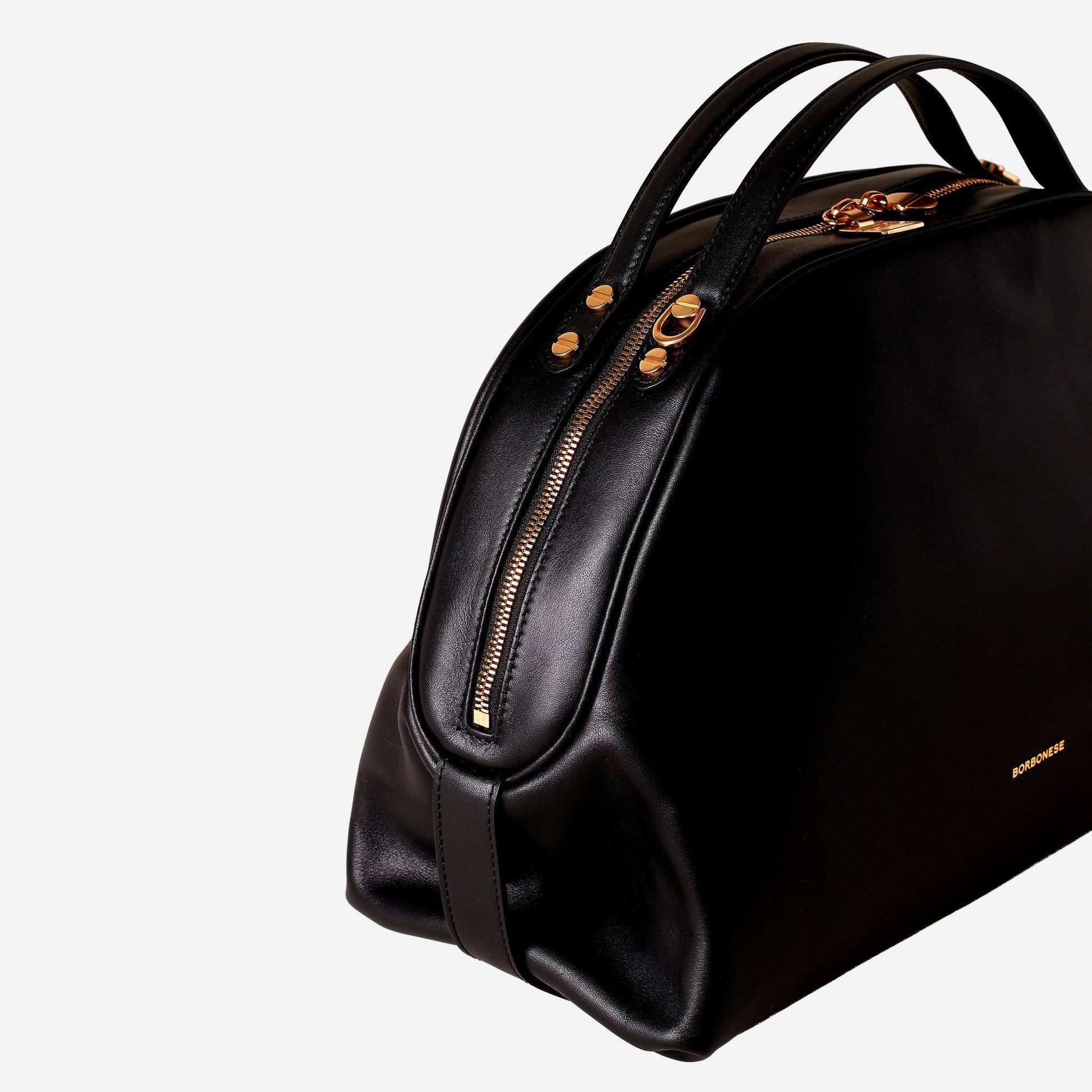borbonese BAULETTO MEDIUM Nero 