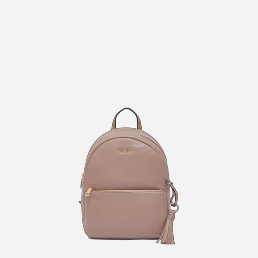LIU JO Zaino medio con charm MOCHA 