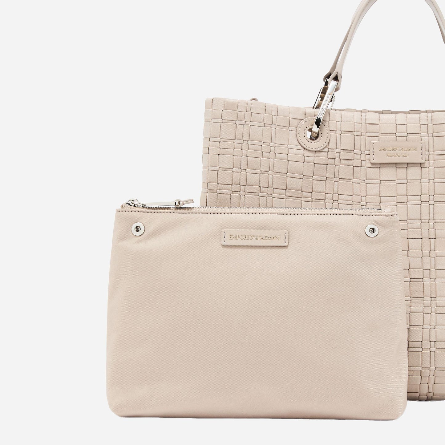 Emporio Armani SHOPPING BAG VISONE 