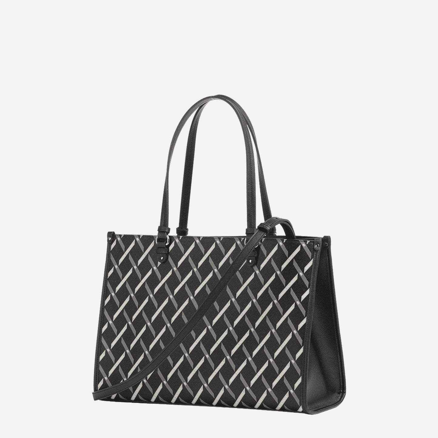 ARMANI EXCHANGE Borsa a mano media a spalla BLACK / BLACK 