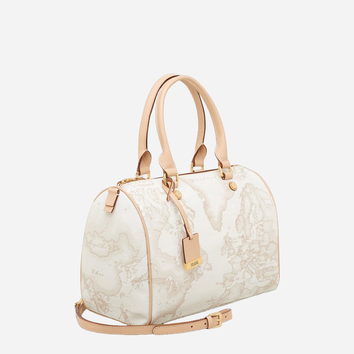 ALVIERO MARTINI Geo White Borsa media a bauletto Geo White 