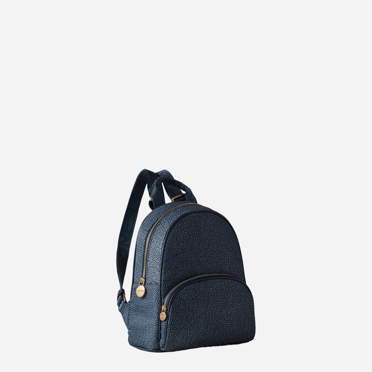 borbonese ZAINO MEDIUM Blu lapis 