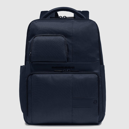 PIQUADRO Zaino roll-top per PC e iPad® Blu 